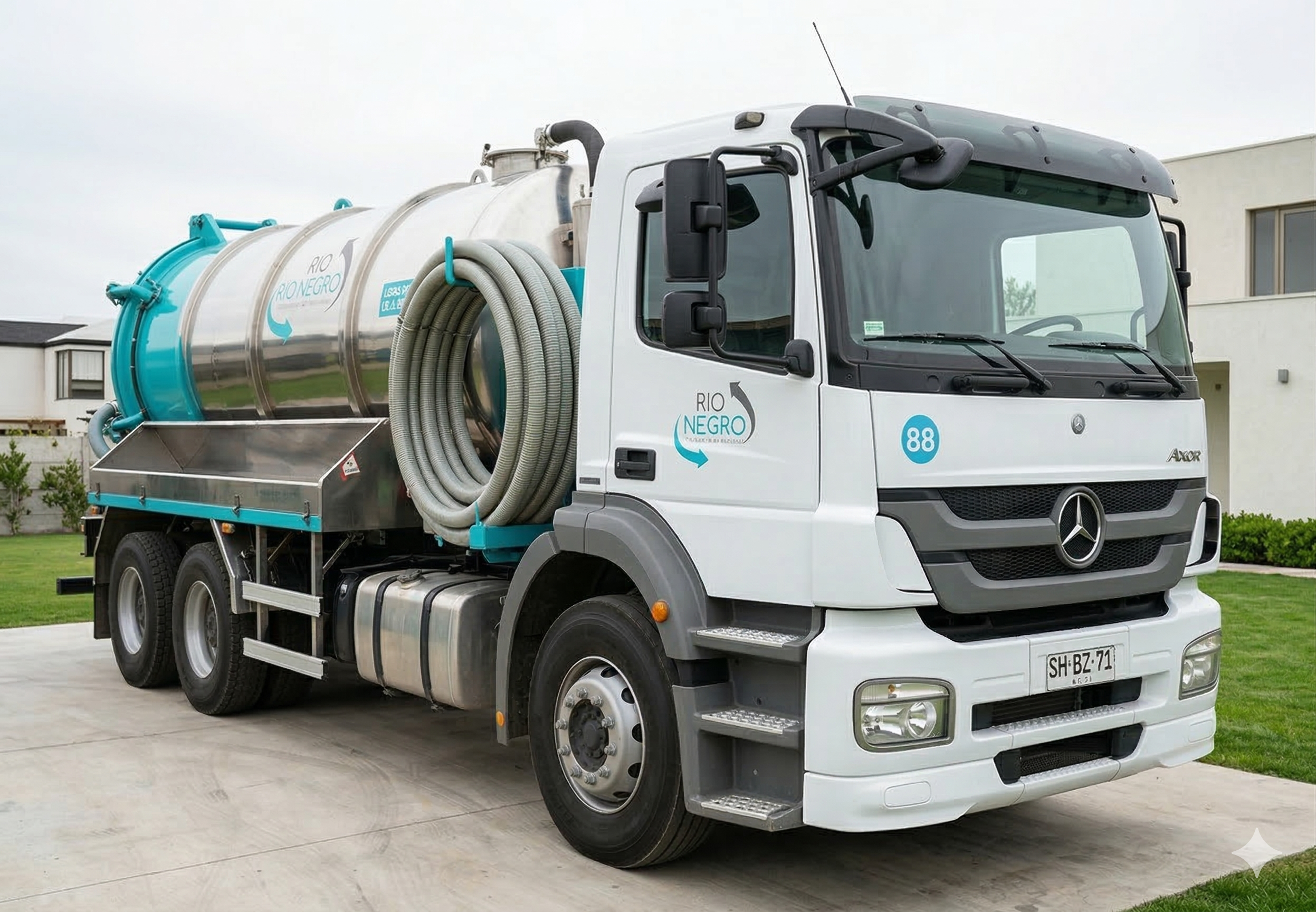 Camión Limpia Fosas